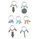 thumbnail image 4 of Trenzas étnicas coloridas para el cabello, joyería DIY, bucles, trenza, tocado, anillo, coleta, accesorio, 4 of 5