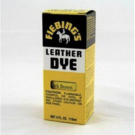 Brown Milled Leather - Fiebings Leather Dye Dark Brown Alcohol Based Penetrating Uniform Mixes Easily