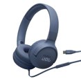 thumbnail image 1 of JBL Tune 520C USB-C - Hi-Res wired on-ear headphones - Blue, 1 of 7