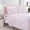 FLAMINGO PINK, variant on Huba Homes Elegant Comfort 6-Piece Tropical Pattern Bed Sheet Set - Soft as a Hotel Premium full PINEAPPLE