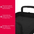 thumbnail image 3 of Carrito Auxiliar Organizador Almacenaje Multiusos 3 Niveles Negro, 3 of 5