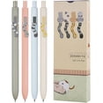 thumbnail image 1 of 4 Pcs Gel Pens, Cute Fine Tip Ink Pens - Smooth Writing & Quick-Drying, Black Ink for Journaling/Note-Taking - Cat Tail Design Ballpoint Pens, Ideal for School/Office/Home, Perfect Small Gifts for Wom, 1 of 6
