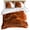 Orange, variant on 3 Piece Navy Blue Gold Duvet Cover Set Queen Size,Microfiber Comforter/Quilt Cover with Corner Ties and 2 Pillowcases,Abstract Line Art Troditional Ink Painting All Season Bedding with Zipper Closure