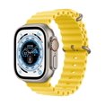 thumbnail image 3 of Apple Watch Ultra  (GPS + Cellular) 49mm - Jaune Bracelet Océan, 3 of 4