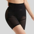 thumbnail image 2 of GEWSEY Tummy Control Shapewear Shorts High Waisted Body Shaper Lifting Panties Thigh Slimmer Girdle (Black, XXL), 2 of 7
