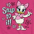thumbnail image 3 of Disney - Daisy Duck - Snap To It - Toddler & Youth Girls Short Sleeve Graphic T-Shirt, 3 of 5