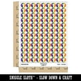 thumbnail image 2 of Letter Y Uppercase Fun Bold Font 200+ Round Stickers - Rainbow - Matte Finish - 0.50" Size, 2 of 3