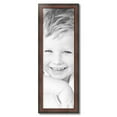 thumbnail image 2 of ArtToFrames 11x34" Honors Mahogany with Black Picture Frame, Brown Wood Poster Frame, with Regular Acrylic and 2 (FBPL-5154), 2 of 7