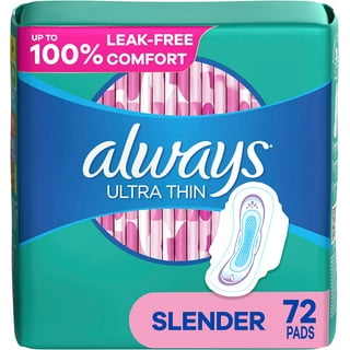 Always Pure Cotton with Flexfoam Pads, Size 2, 80 Count