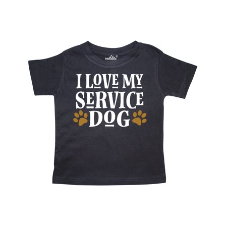 

Inktastic Service Dog Owner Gift Gift Toddler Boy or Toddler Girl T-Shirt