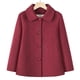 thumbnail image 4 of Abrigo de otoño e invierno de la abuela abrigo de lana de visón para mujer ropa de otoño de mediana edad y mayores 60 años 70 madre ropa de invierno señora mayor, 4 of 4