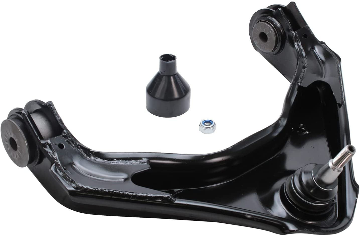 Detroit Axle - Front Upper Control Arms w/Ball Joints for Silverado Sierra 2500 3500 HD, 2 Front Upper Control Arms Assembly Chevy Suburban GMC Yukon XL 2500, Replacement Front Pair