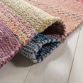 thumbnail image 5 of SAFAVIEH Montauk Albine Striped Cotton Runner Rug, Blue/Red, 2'3" x 9', 5 of 8
