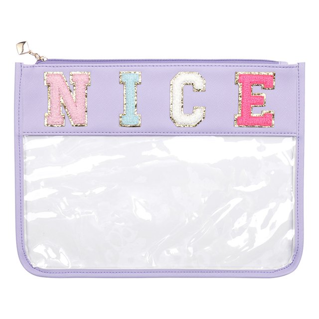 Bolso De Cosméticos Bolsa de belleza de PVC de viaje transparente portátil Cremallera Gran capacidad para acampar Tmvgtek Para Estrenar