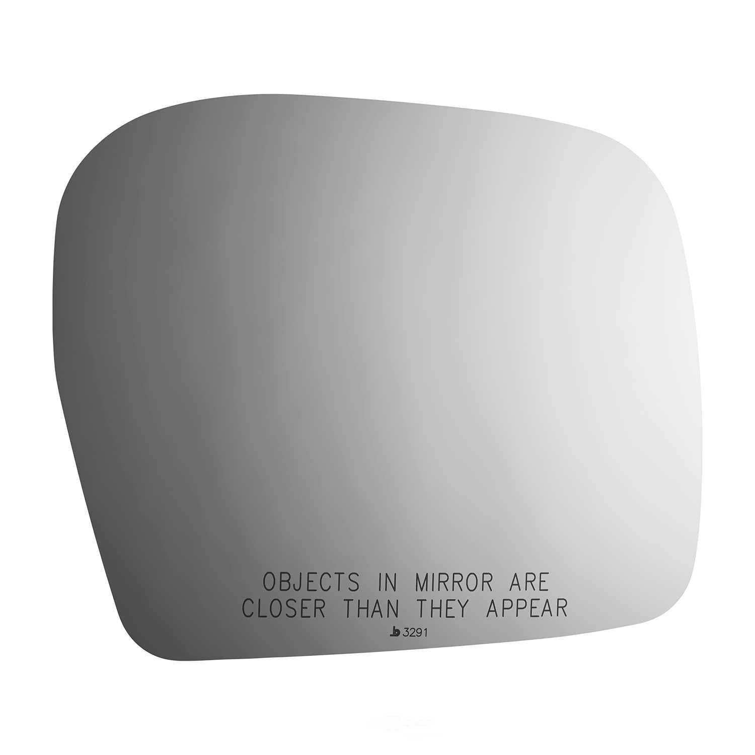 Burco Side View Mirror Replacement Glass - Clear Glass - 3291