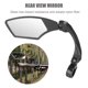 thumbnail image 3 of Espejo retrovisor de bicicleta 360 Rotación HD Lente de vidrio antichoque (Izquierda) Likrtyny  paseo en bicicleta, 3 of 9