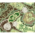 thumbnail image 4 of Chiffon Printed Valencia Floral Sheer Woven Dress Top Skirt Sewing Fabric (B/PEACH, ByYard), 4 of 4