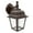 Aged Bronze, variant on Maxxima LED Porch Lantern Outdoor Wall Light Fixture - Aged Bronze, Clear Water Glass, Photocell Sensor, 875 Lumens, 3000K Warm White, Dusk to Dawn Light Sensor, Exterior Decorative Light