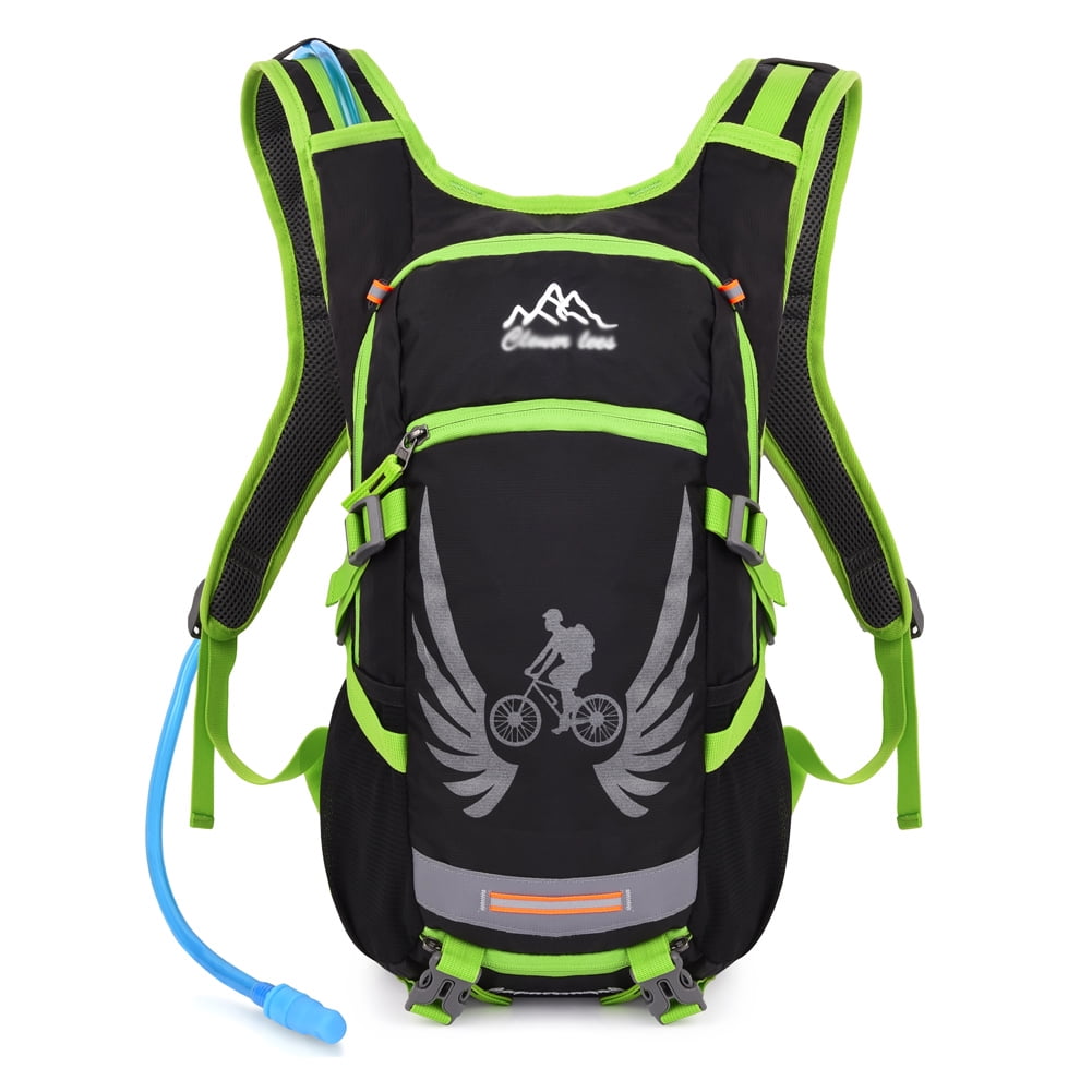 Vbiger Hydration Backpack with 2L Water Bladder, Prefect Outdoor Gear for Skiing, Running, Hiking, Cycling by