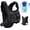 Black V2, variant on Lightweight Hydration Vest Backpack with 2.0L Water Bladder for Outdoor Sports