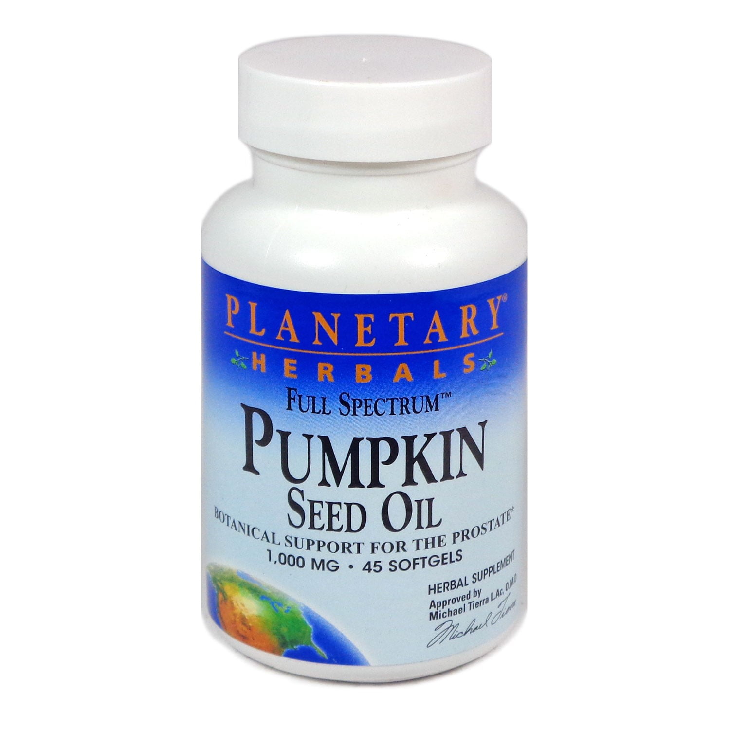 Herbals Full Spectrum Pumpkin Seed Oil Softgels, 45 Ct