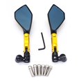 thumbnail image 1 of Soumake 1Pair Universal CNC Rear View Mirrors Replacement Metal Modified Side Mirrors for Motorcycles, 1 of 8