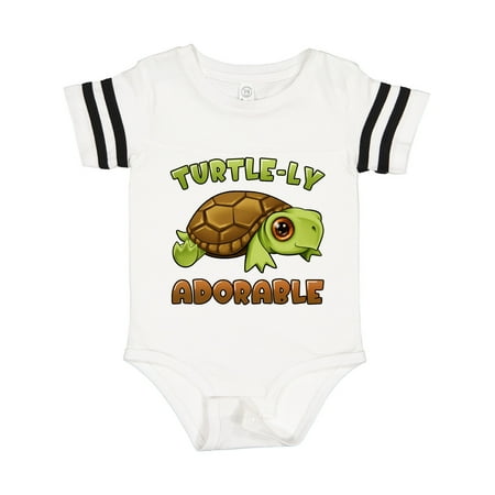 

Inktastic Turtle-ly Adorable Cute Turtle Gift Baby Boy or Baby Girl Bodysuit