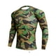 thumbnail image 5 of Soidarity Camisa delgada deportiva de manga larga de estilo informal de diseño Simple para hombre, camisetas estampadas de poliéster con cuello Uniforme atlético Verde L Soidarity OD028984-15, 5 of 6