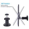 thumbnail image 4 of Panel Solar 20W Cargador Impermeable para Ring Video Doorbell 4/3/3 Plus/2 Negro, 4 of 8