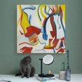 thumbnail image 4 of Póster de Willem De Kooning, artista, pintura abstracta negra, póster de pintor, impresión artística, foto de pared, póster para colgar, imagen, decoración de dormitorio familiar, regalo, 20 x 20, 4 of 5