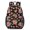 Pioneer Flower Floral Print Pattern-3, variant on Pioneer Flower Floral Print Pattern 17" School Backpacks for Teens,Waterproof Oxford Fabric,S-Shape Padded Straps for School,Travel,Hiking,Camping