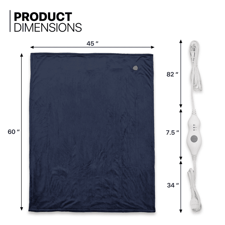 Mollie Electric Heated Blanket 45 x 60