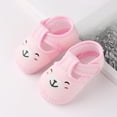 thumbnail image 2 of AUNVITO Infant Cartoon Print Soft-Soled Cloth First Walkers Shoes Snug Fit Comfortable Baby Shoes 0-12M, 2 of 3