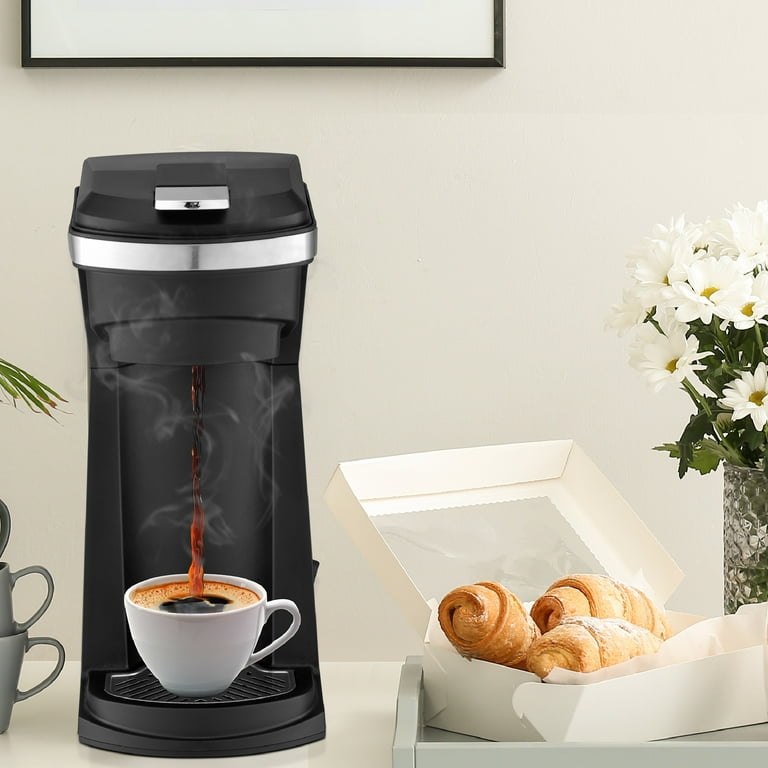 Newhouse Hardware, Single-Serve Coffee Maker, NHCM-001-K, Black