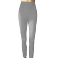 thumbnail image 7 of Chbgutlmr Leggings for Women High Waist Slim Workout Yoga Pants Tights Athletic Trousers Solid Color, 7 of 7