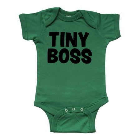

Inktastic Tiny Boss Gift Baby Boy or Baby Girl Bodysuit