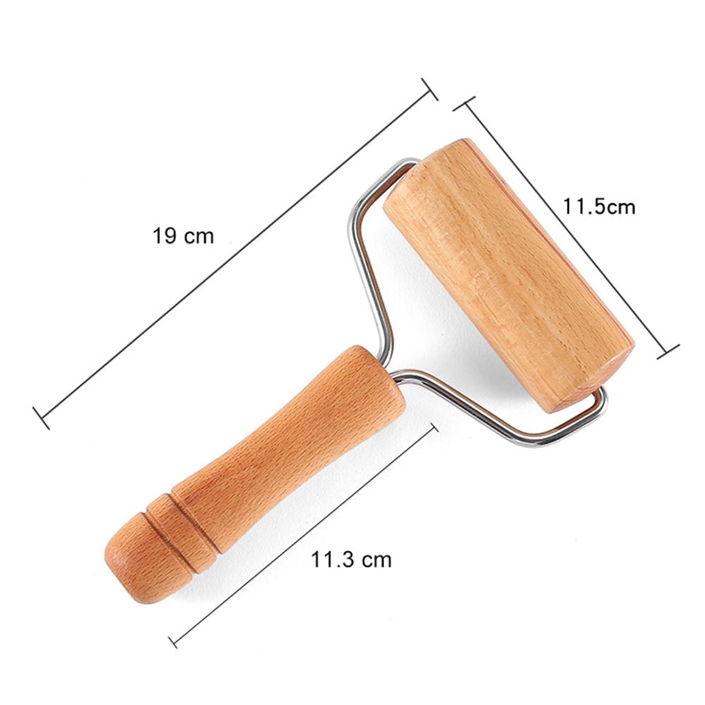 Norpro Deluxe Wood Pastry and Pizza Roller 9 Inches 