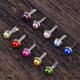 thumbnail image 3 of Mini Brads Beads Brads Pattern Bag Clips Metal Round Brads para papel Craft Punching Scrapbooking DIY 50 piezas-- Sincero Electrónica, 3 of 7