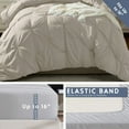 thumbnail image 5 of Virtu Twin XL Comforter Set, 5pc Bed in a Bag, Pleated Bedding Comforter Sets with Sheets, Beige, 5 of 10