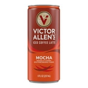 Victor Allen's Mocha Ready-to-Drink Iced Coffee Latte, 8 fl oz