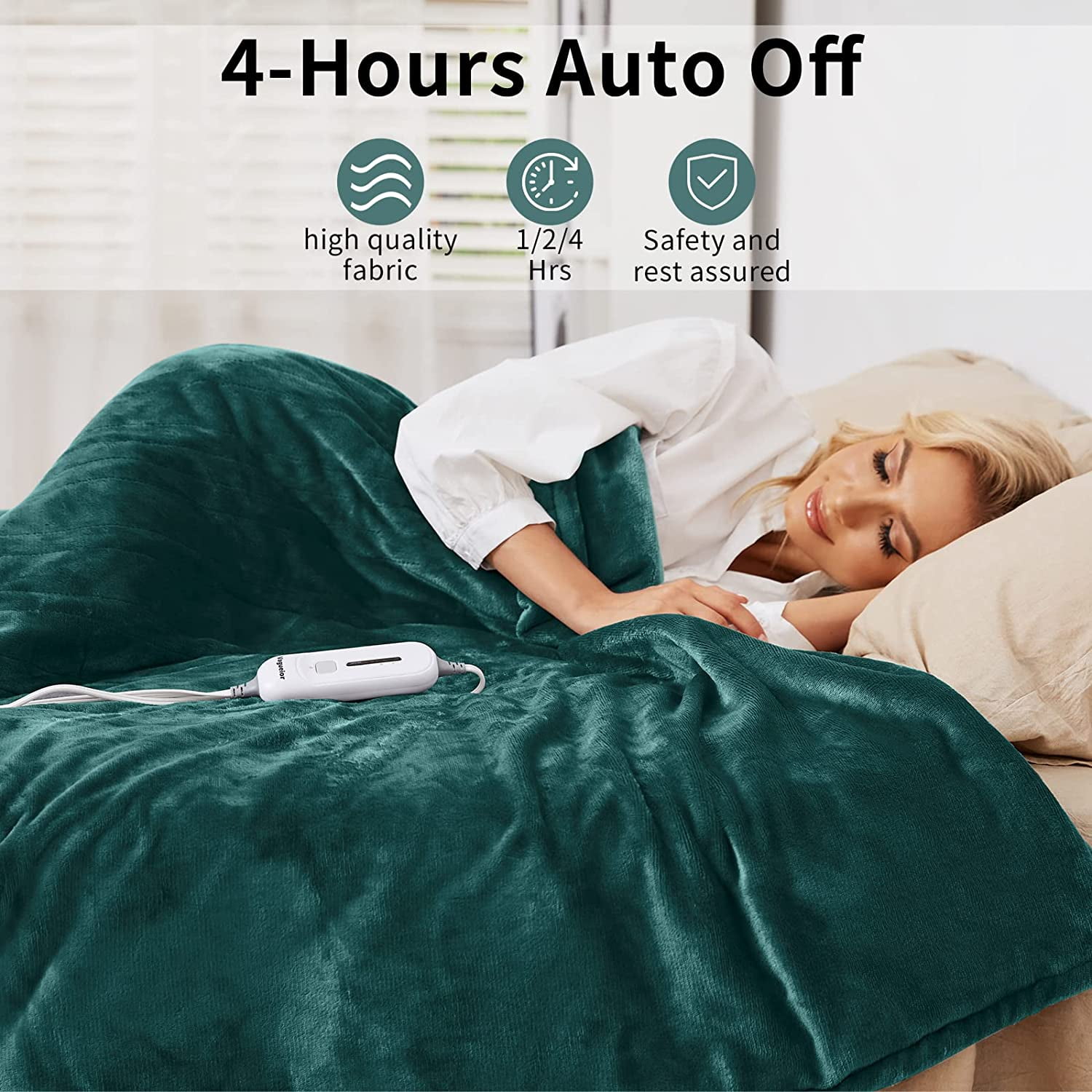 Heated blanket for full size bed sale