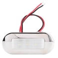 thumbnail image 2 of 12V DC LED Walkway Courtesy Light Oval Shape 3 Lamp Beads IP67 Waterproof for Marine Boat RVCold White, 2 of 7