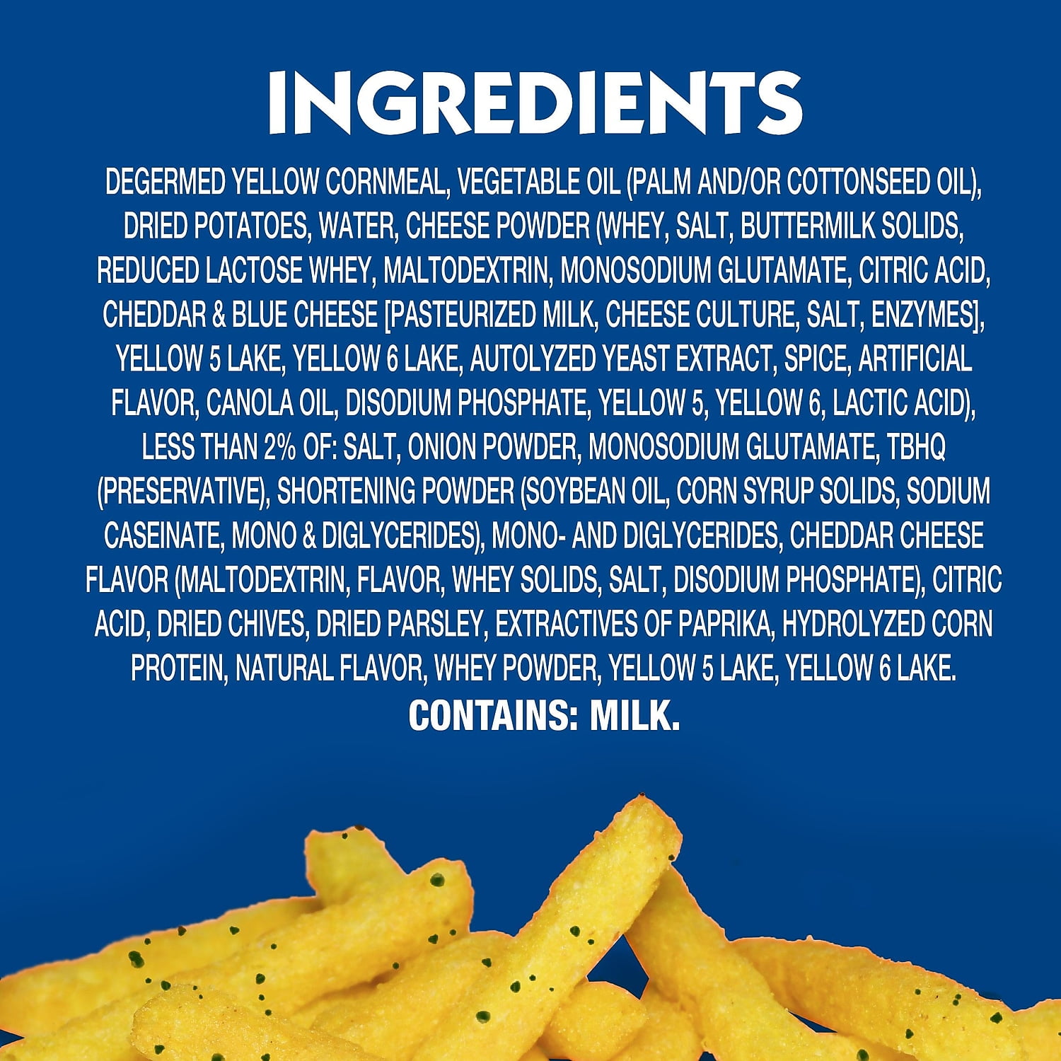Andy Capp's Cheese Fries Corn Chips 0.85 oz. 72 Bags/Pack (209-00464)