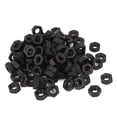 thumbnail image 2 of M4 Carbon Steel Grade 8 Hexagon Hex Nut Black 100Pcs, 2 of 4