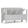 thumbnail image 3 of Atlin Designs Banc d'Entrée Blanc, 3 of 5