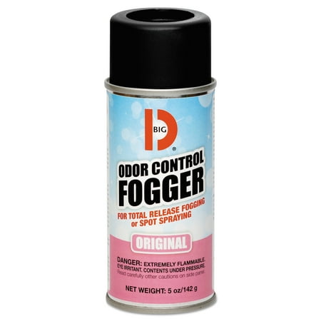 Microburst Odor Control System - Big D Industries Odor Control Fogger, 5oz Aerosol, 12/Carton