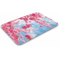 16x24 Inch Doormat Cherry Blossoms Flowers Spring Doormat Front
