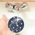 thumbnail image 5 of Multi-Shape Mdf Cork Coaster 4 Pieces Of Anti-Slip, Anti-Wear And Anti-Fouling 3.9in Easy To Clean And Stable Structure Independence Day Theme Star (12) Round Shape, 5 of 7