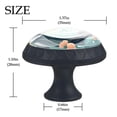 thumbnail image 4 of 4 Pcs Sea Lion Knobs for Kitchen Cabinet Cupboard Dresser Bookcase Drawer Pulls Handles Round Home Decor, 4 of 8