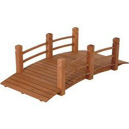 Stonegate 23966 Designs Wooden Garden Bridge, Model No. KMG100858-WP